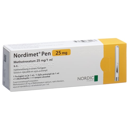 Nordimet 25 mg/1.0 ml, Injektionslösung im Fertigpen