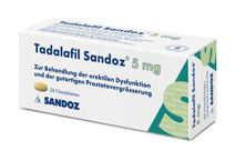 Tadalafil Sandoz 10mg, Filmtabletten