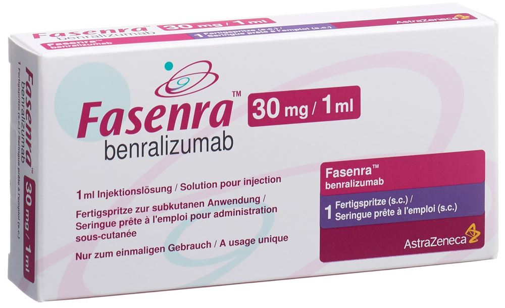 FASENRA sol inj 30 mg/ml ser pré 1 ml