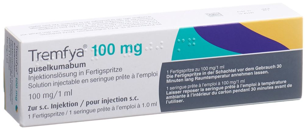 TREMFYA sol inj 100 mg/ml ser pré 1 ml