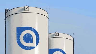 Sauerstoff medizinal SOS, Gas zur medizinischen Anwendung, kälteverflüssigt in mobilen Behältern