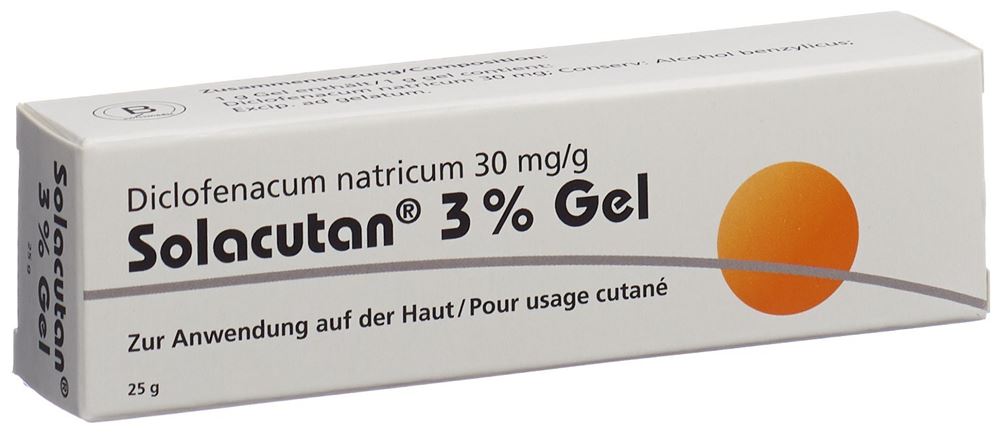 SOLACUTAN gel 3 % tb 25 g
