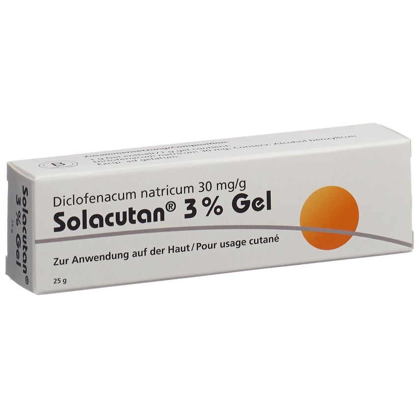 SOLACUTAN gel 3 % tb 25 g