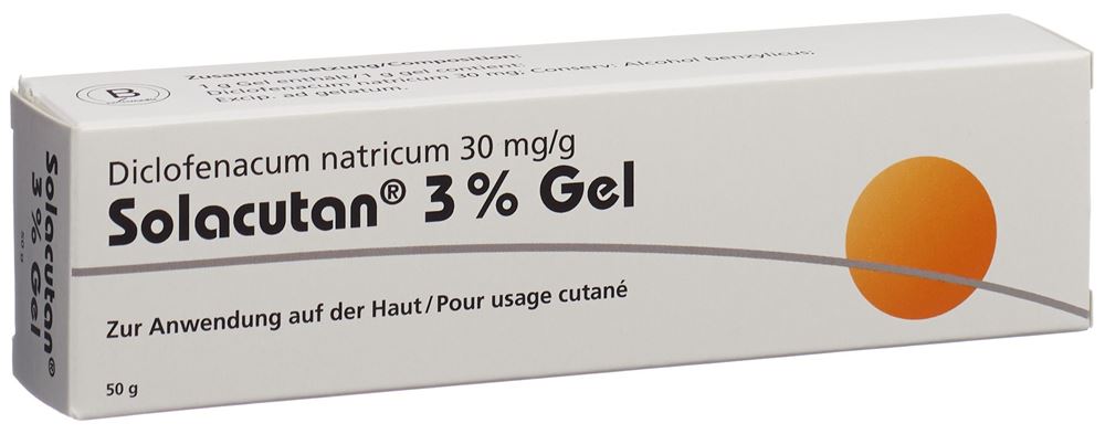 SOLACUTAN gel 3 % tb 50 g