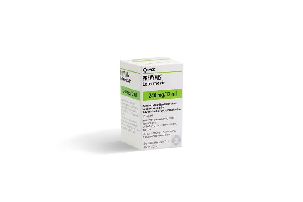 PREVYMIS 240 mg/12 ml sol inj 240 mg 1 pce