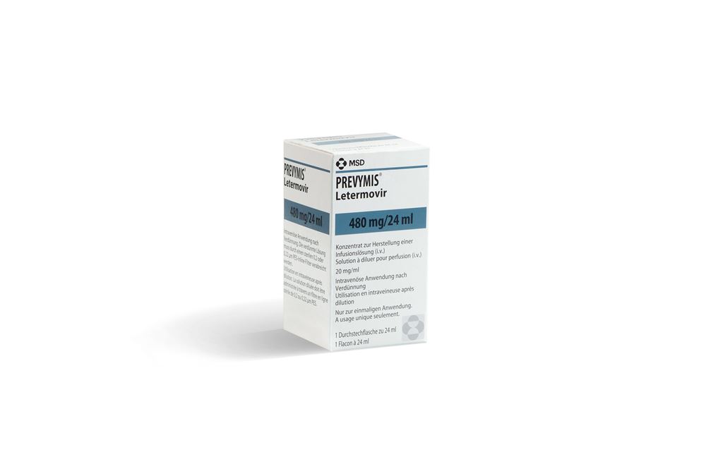 PREVYMIS 480 mg/24 ml sol inj 480 mg 1 pce