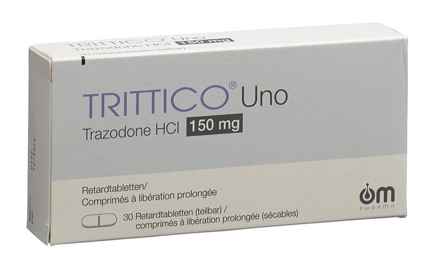 Trittico Uno 150 mg, comprimés à libération prolongée