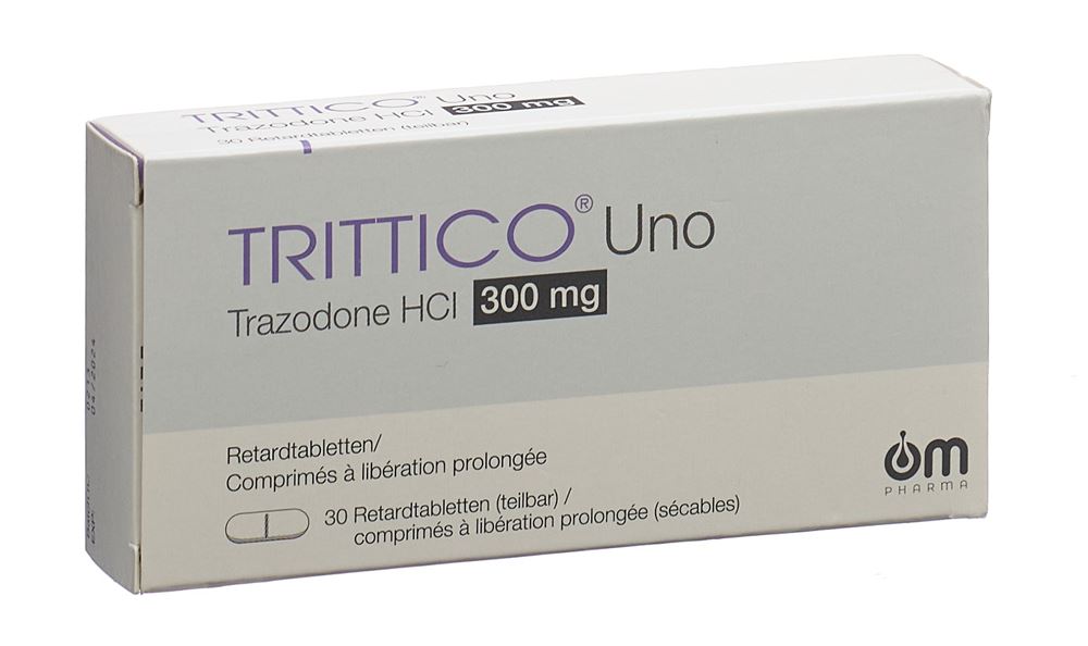 Trittico Uno 300 mg, comprimés à libération prolongée
