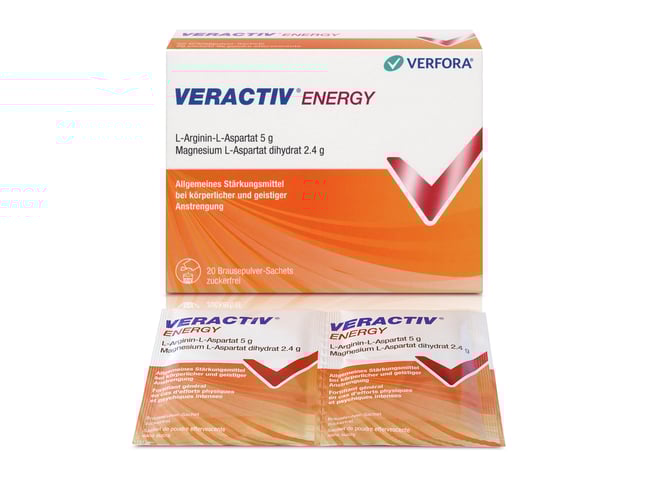 Veractiv Energy, poudre effervescente