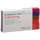 Co-Valsartan Amlo Spirig HC 5/160/25mg, Filmtabletten