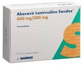 ABACAVIR LAMIVUDINE Sandoz 600/300mg 30 pce
