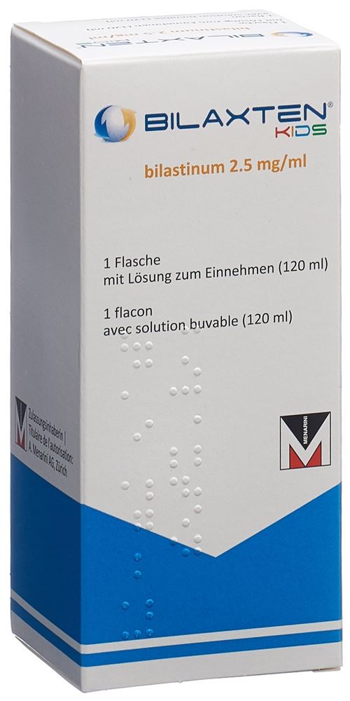 BILAXTEN kids sol 2.5 mg/ml buvable fl 120 ml