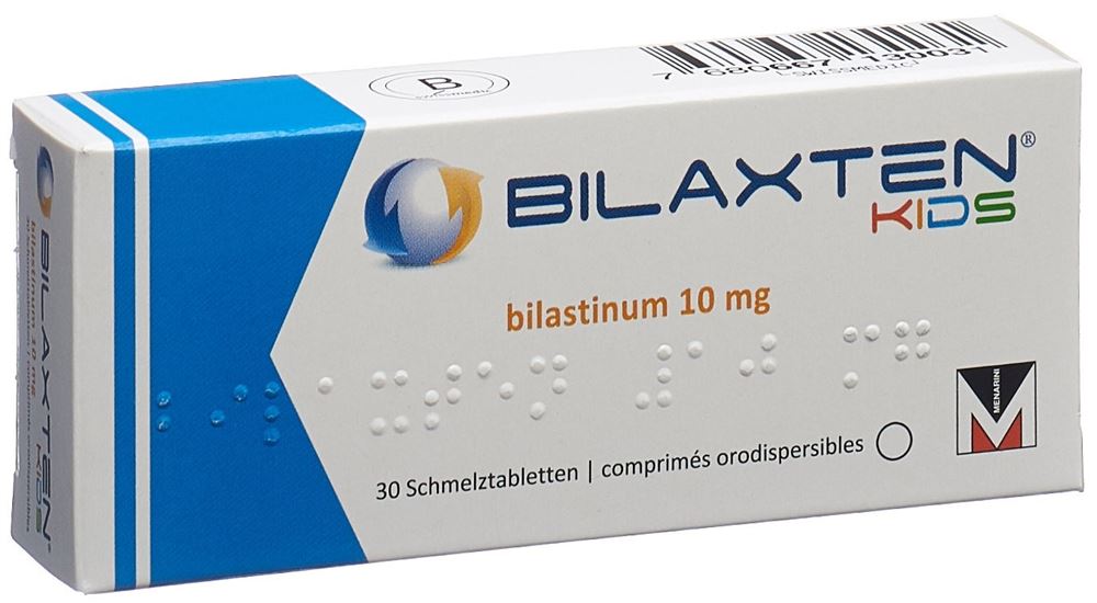 BILAXTEN kids cpr orodisp 10 mg 30 pce