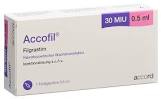 Accofil 300mcg/0.5ml, Fertigspritzen