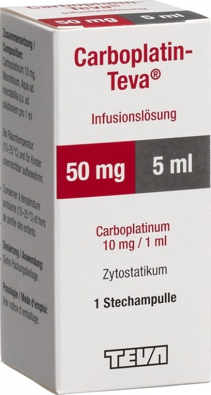 CARBOPLATIN Accord 50 mg/5ml flac 5 ml