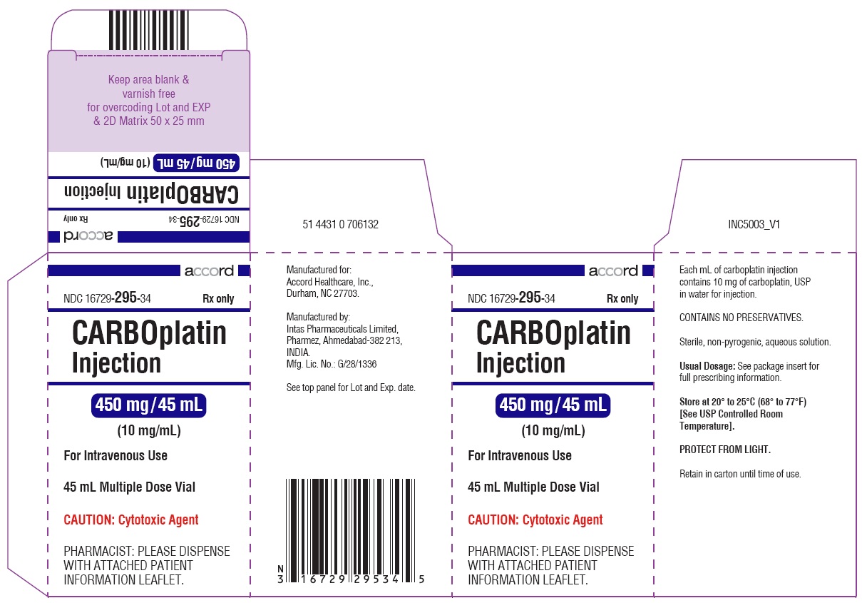 CARBOPLATIN Accord 450 mg/45ml flac 45 ml