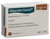 Midazolam Accord 5 mg/1 mL, Injektionslösung