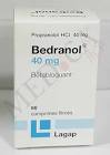 BEDRANOL 40 mg / 180 comprimé(s)
