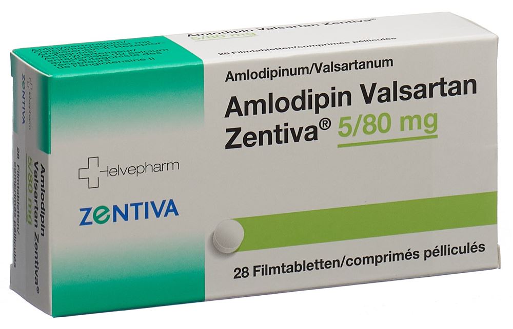 AMLODIPIN VALSARTAN Zentiva cpr pell 5/80 28 pce