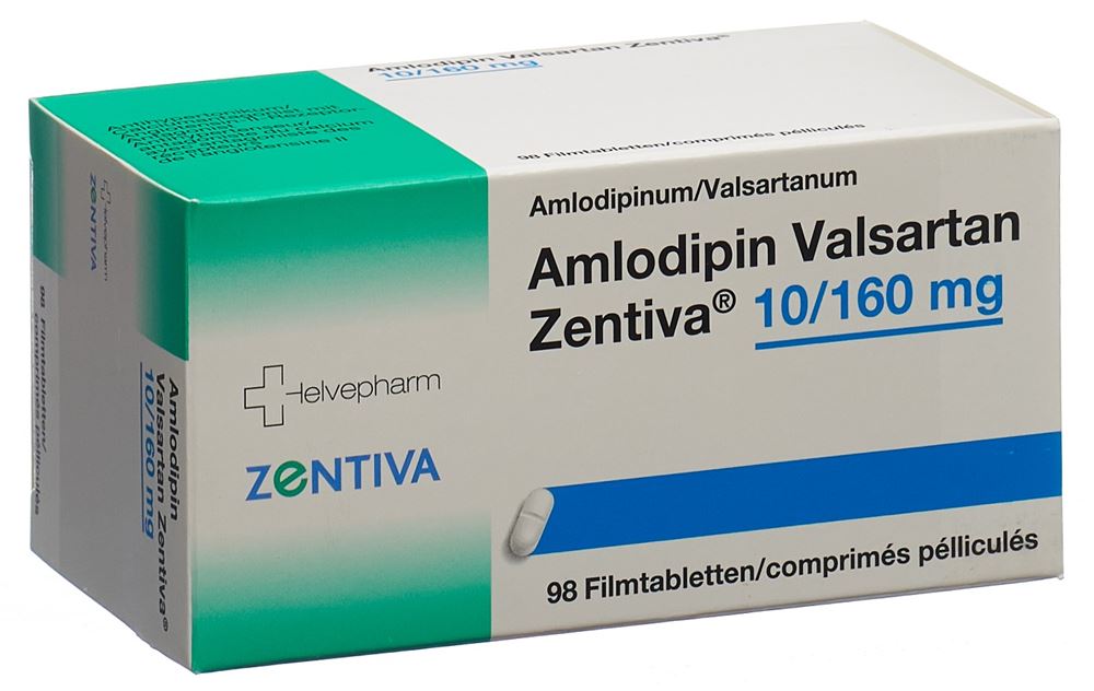 AMLODIPIN VALSARTAN Zentiva cpr pell 10/160 98 pce