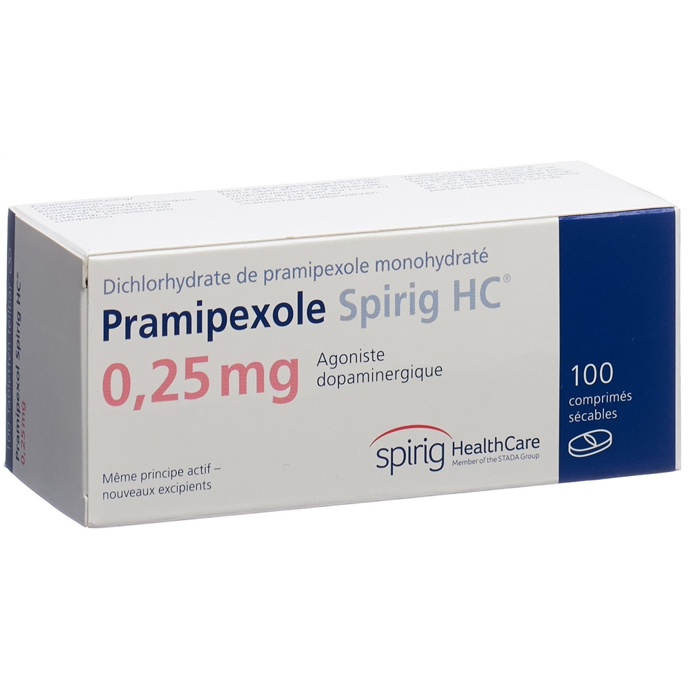 Pramipexol Spirig HC 0.25 mg, Tabletten