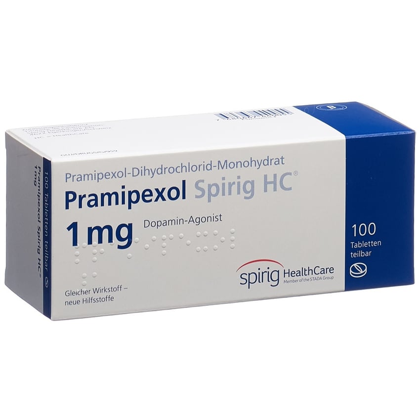 Pramipexol Spirig HC 1.5 mg, Tabletten