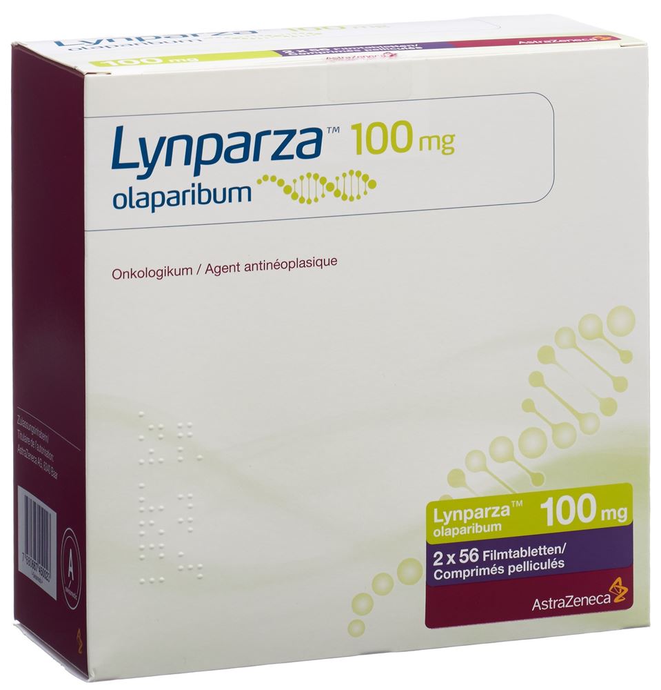LYNPARZA cpr pell 100 mg 112 pce