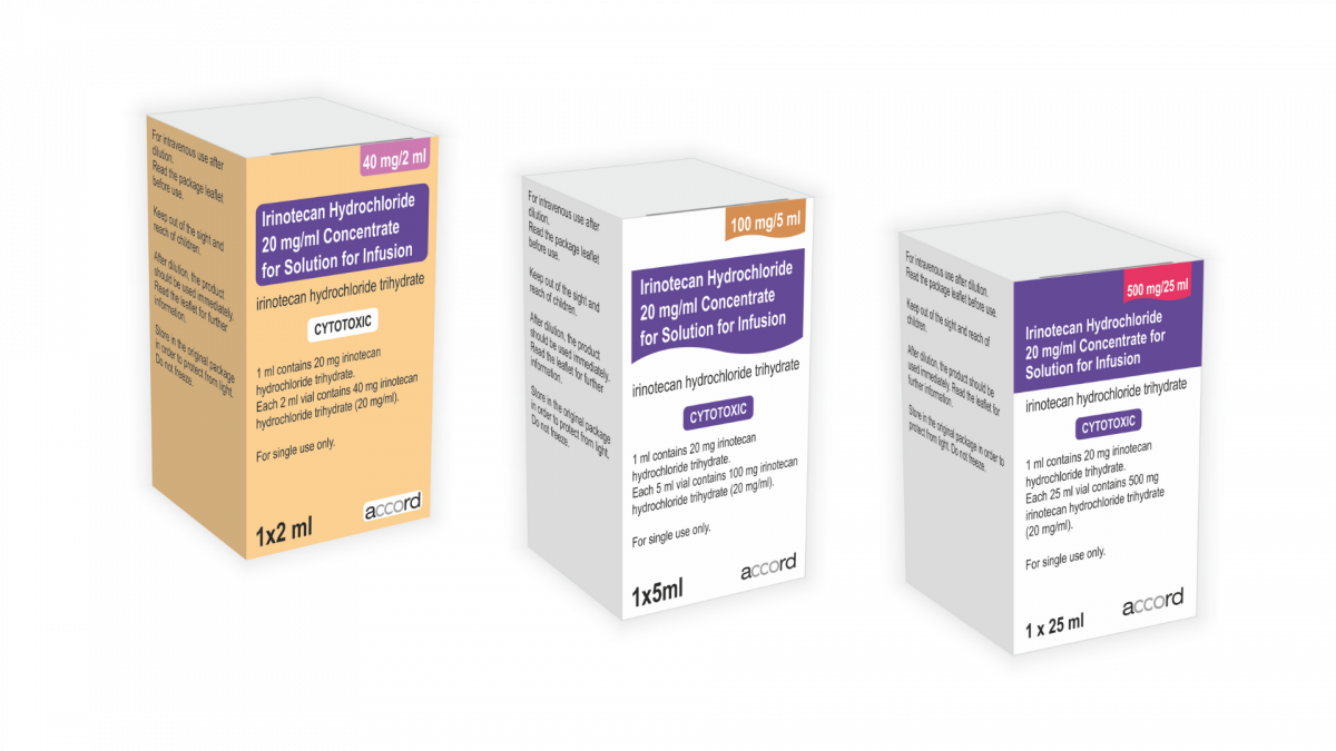 IRINOTECAN Accord 40 mg/2ml flac 2 ml