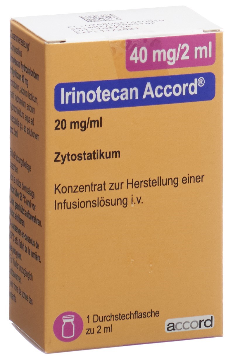 Irinotecan Accord 1000 mg/50 ml, Konzentrat zur Herstellung einer Infusionslösung
