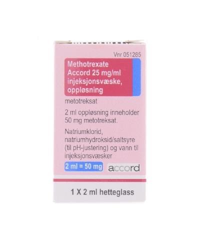 METHOTREXAT Accord 12.5 mg/0.25ml ser pré 0.25 ml