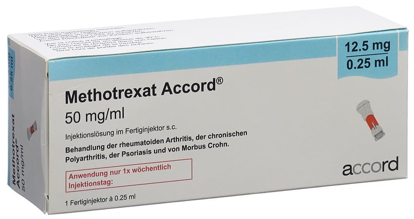 METHOTREXAT Accord 25 mg/0.5ml ser pré 0.5 ml