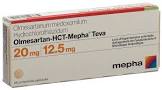 Olmesartan HCT Viatris 20/12.5 mg, Fimtabletten