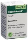 Cisplatin Accord 10 mg/10 ml, Konzentrat zur Herstellung einer Infusionslösung