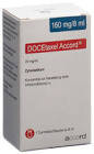 DOCETAXEL Accord conc perf 160 mg/8ml 45x20mm