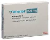 Verzenios 200 mg, comprimés filmés