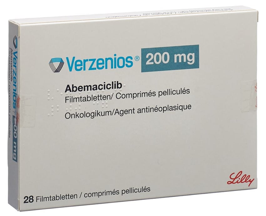 Verzenios 200 mg, comprimés filmés