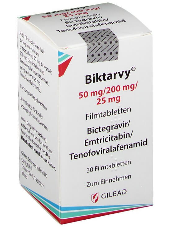 Biktarvy, Filmtabletten