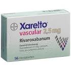 Xarelto vascular 2,5 mg, Filmtabletten
