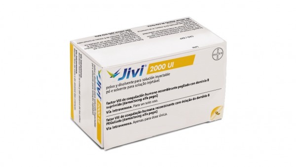 Jivi 2000 IE, Pulver und Lösungsmittel zur Herstellung einer Injektionslösung