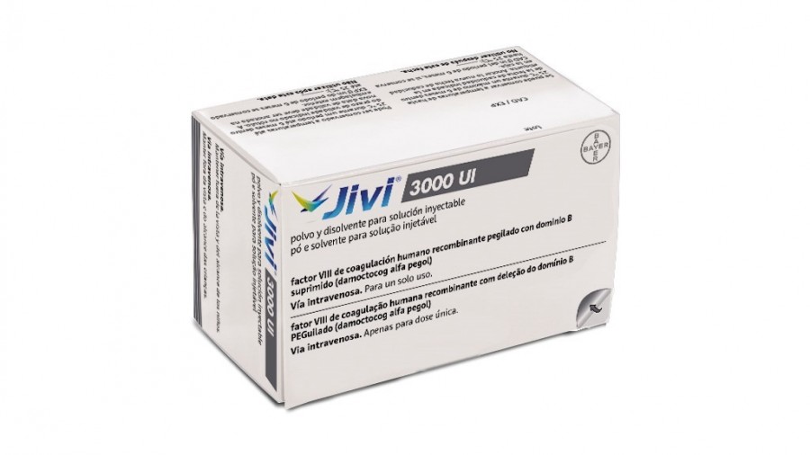 Jivi 3000 IE, Pulver und Lösungsmittel zur Herstellung einer Injektionslösung