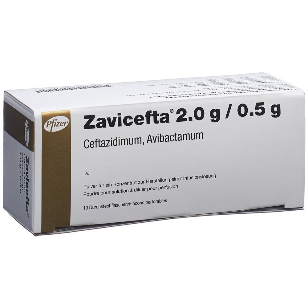 Zavicefta, Pulver für ein Konzentrat zur Herstellung einer Infusionslösung