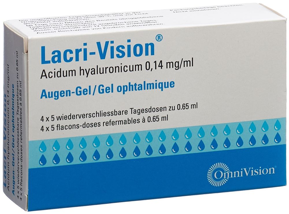 LACRI-VISION gel opht 90 fl dose 0.65 ml
