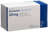 Paroxetin Spirig HC 20 mg, Filmtabletten