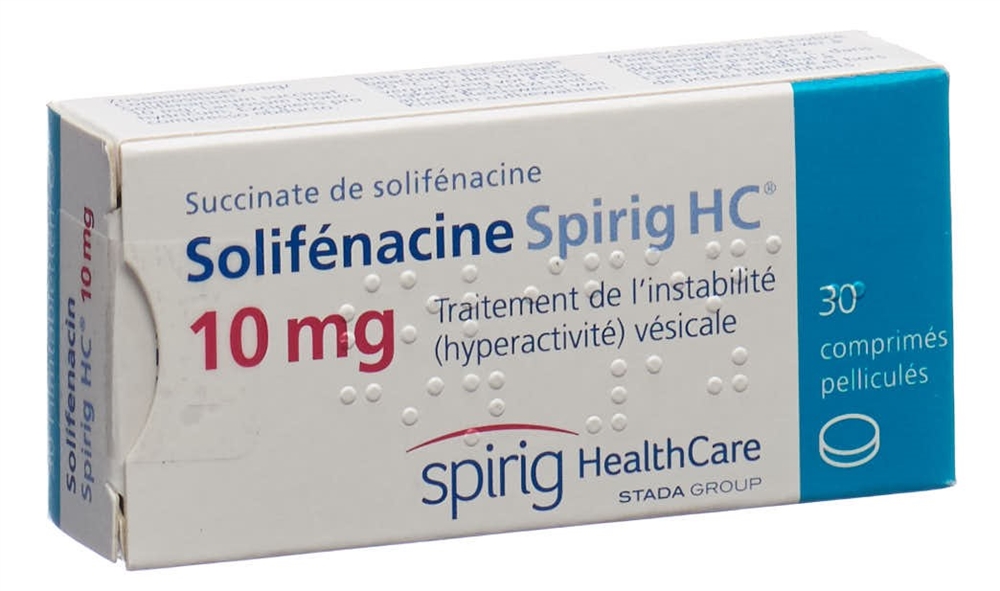 SOLIFENACINE Spirig HC cpr pell 10 mg 30 pce