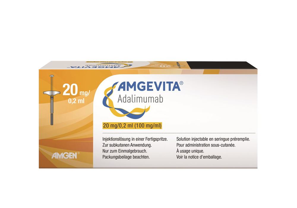 AMGEVITA sol inj 20 mg/0.2ml ser pré