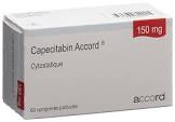 CAPECITABIN Accord cpr pell 150 mg 60 pce
