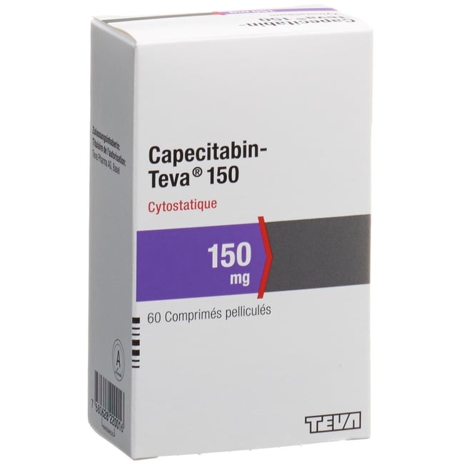 CAPECITABIN Accord cpr pell 150 mg 60 pce
