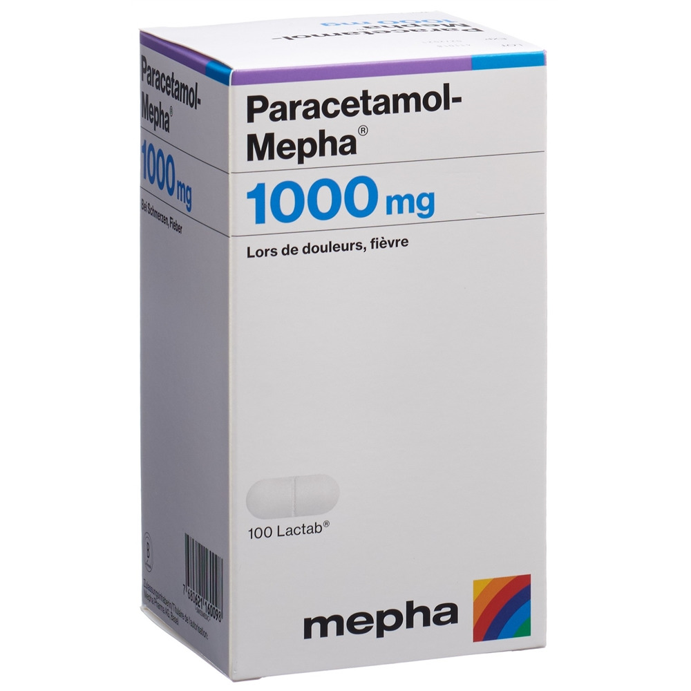 Paracetamol axapharm 1 g, Filmtabletten