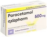 Paracetamol axapharm 500 mg, Filmtabletten