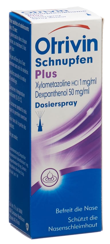 Otrivin Schnupfen Plus, Nasenspray, Lösung